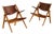CH28 Armchairs by Hans J. Wegner for Carl Hansen & Søn, 1950s, Set of 2 For Sale