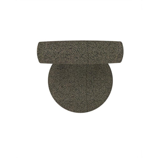 Not Yet Made - Made To Order Moca Chair in Safire 01 Fabric and Smoked Oak by Studio Rig for Collector For Sale - Image 5 of 7