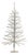 Tinsel Pine Tree (Set of 2) For Sale