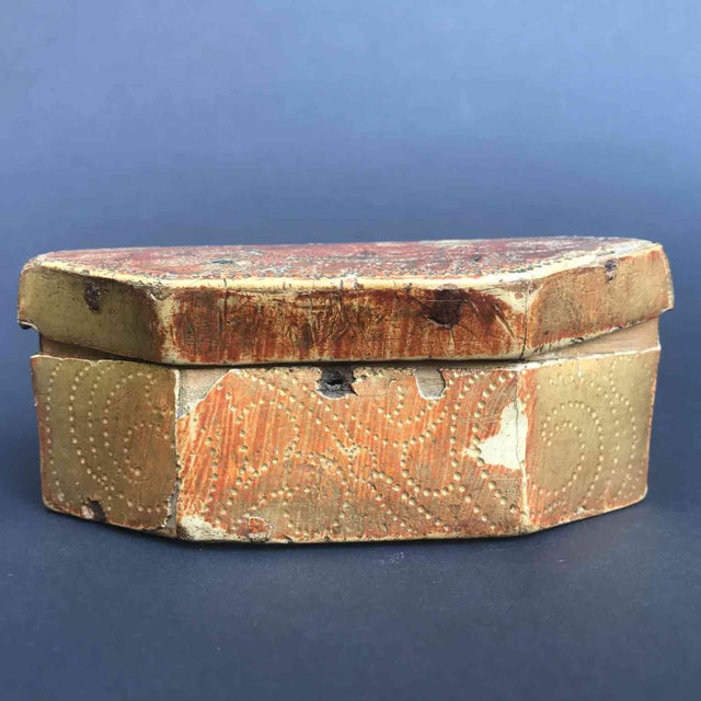 Antique Gilded and Engraved Box For Sale - Image 4 of 8