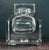 Antique Victorian Crystal Dumpy Inkwell, 1880 For Sale - Image 3 of 9
