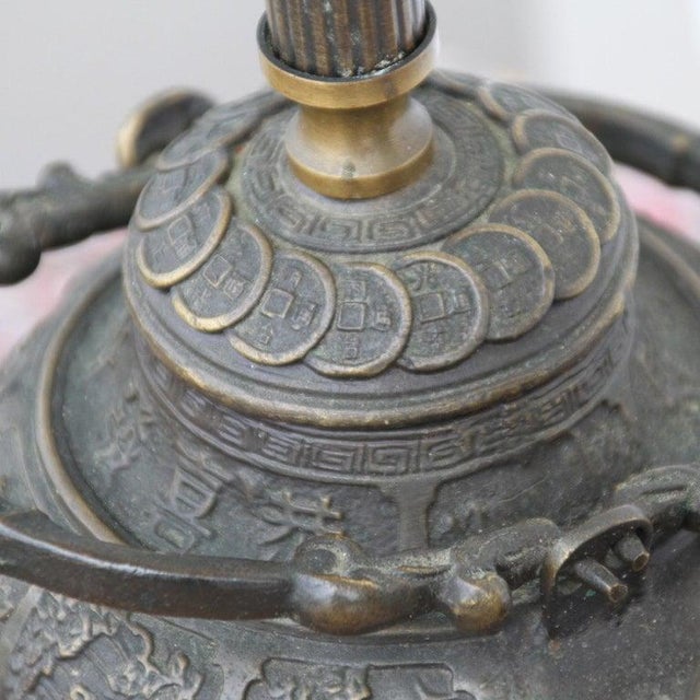 Vintage 1960s Brass Teapot Lamp by Quoizel For Sale - Image 11 of 13