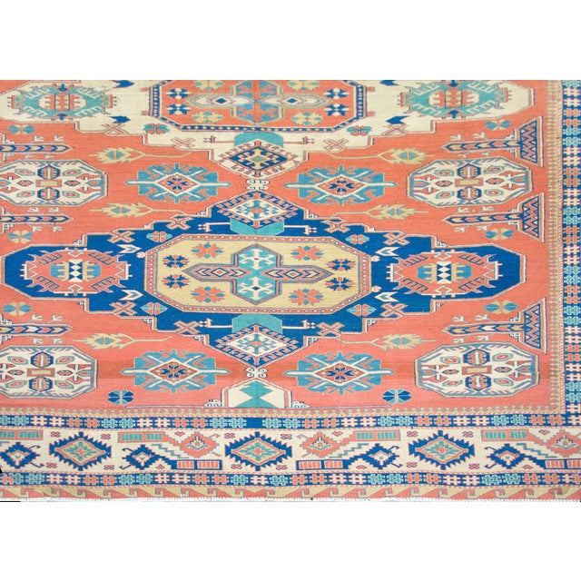 Vintage Persian Soumak Rug For Sale - Image 13 of 15