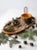 1940s Lund Wooden Snowshoe With Rawhide Webbing For Sale - Image 4 of 13