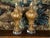 Italian 19th Century Italian Carved Giltwood Fragments Made into Lamps on Lucite - a Pair For Sale - Image 3 of 10