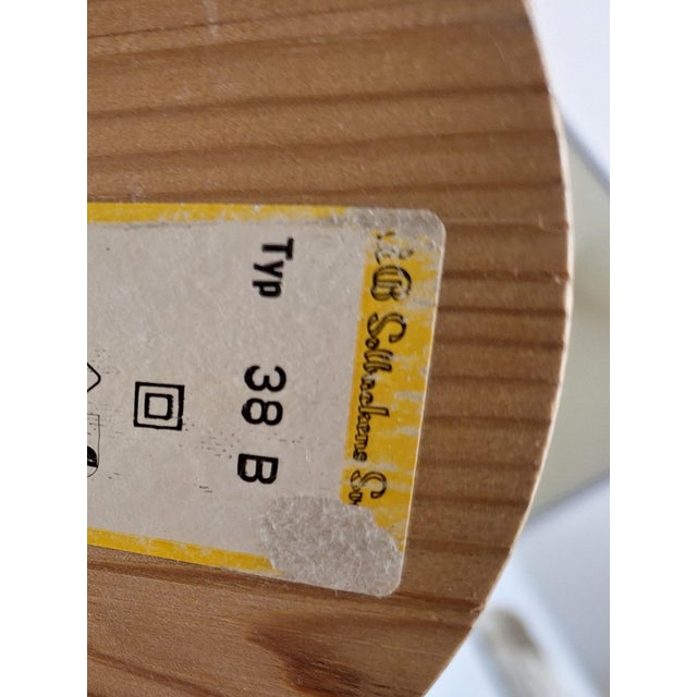 Wood Vintage Table Lamp in Pinewood by Solbacken, 1970s For Sale - Image 7 of 8