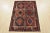 Cabin Yalameh Rug 3'5'' X 4'9'' Multicolor Wool Vintage Tribal Hand-Knotted Carpet For Sale - Image 3 of 12
