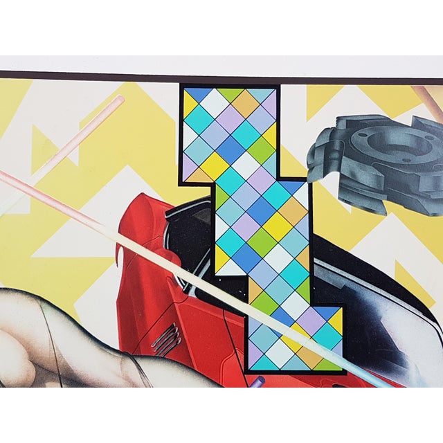 1970s Multiple Poster by Peter Phillips for Jabik & Colophon, 1972 For Sale - Image 5 of 13