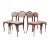 Vienna Secession Side Chairs by Jacob & Josef Kohn, 1900s, Set of 4 For Sale