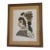 Vintage Butterfly Wing Portrait in Wooden Frame For Sale