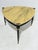 Triangular Coffee Table in Iron, Brass and Marble, Italy, 1950 For Sale - Image 10 of 10