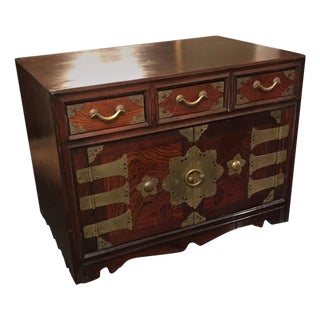 Mid 20th Century Korean Jewelry Chest Dresser Organizer For Sale