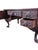 Late 19th Century Antique Rj Horner-Style Mahogany Partners Desk With Winged Griffins For Sale - Image 5 of 12