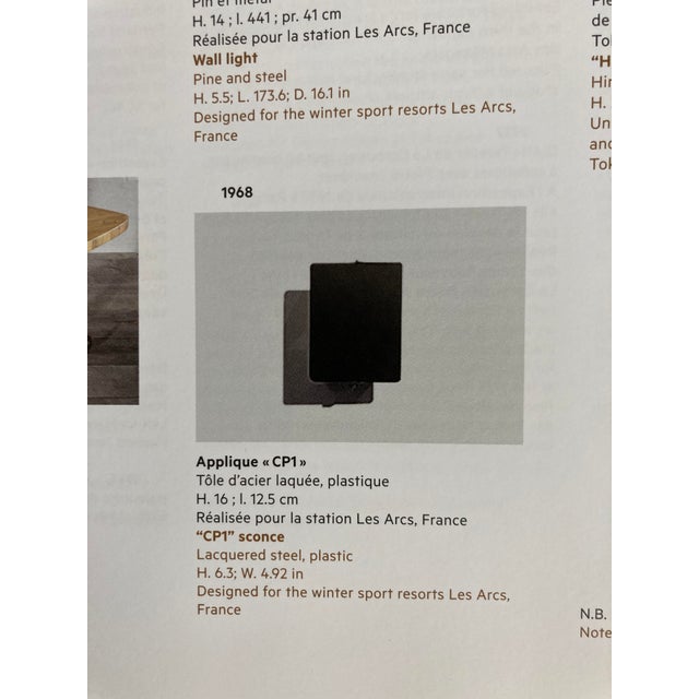 CP1 Wall Light by Charlotte Perriand for Les Arcs, France, 1970s For Sale - Image 14 of 16