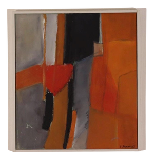 Lisbeth Sandvall, In the Hidden Paths of Memory, 1960s, Oil on Canvas, Framed