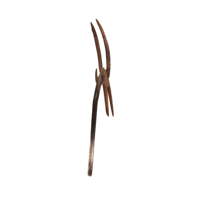 Early 20th Century Bobo Antelope Staff Wood Burkina Faso For Sale - Image 4 of 7
