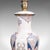 White Pair of Vintage Liberty London Table Lamp Bases, English, Ianthe Pattern, Light For Sale - Image 8 of 10