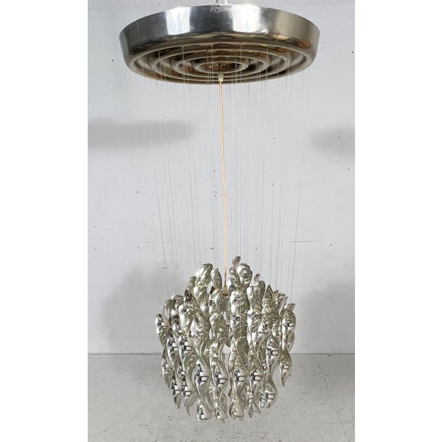 Mid-Century Model SP1 Spiral Ceiling Lamp by Verner Panton for Lüber AG, Germany, 1970s For Sale - Image 6 of 18