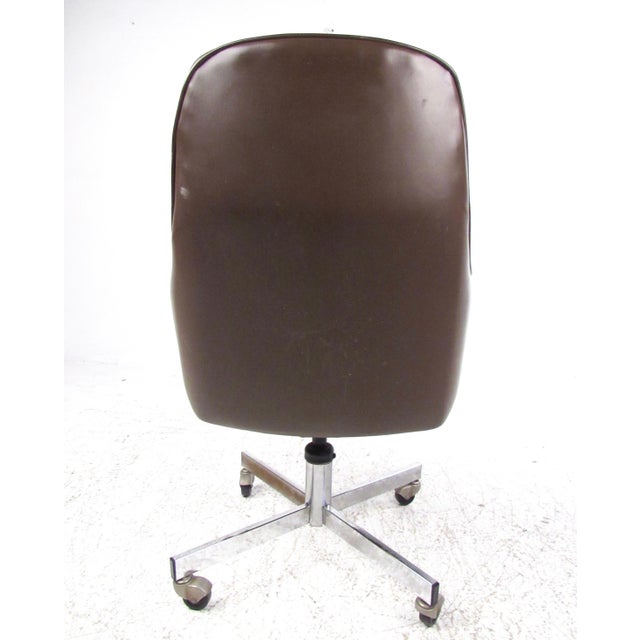 Metal 1970s Vintage Swivel Desk Chair by Jansko For Sale - Image 7 of 12
