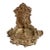 Bronze Ashtray With Matchbox Holder Frank and De Keyser For Sale