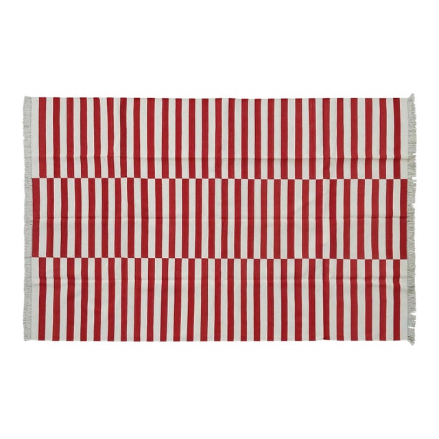 Svea Rug, 8x10, Red For Sale