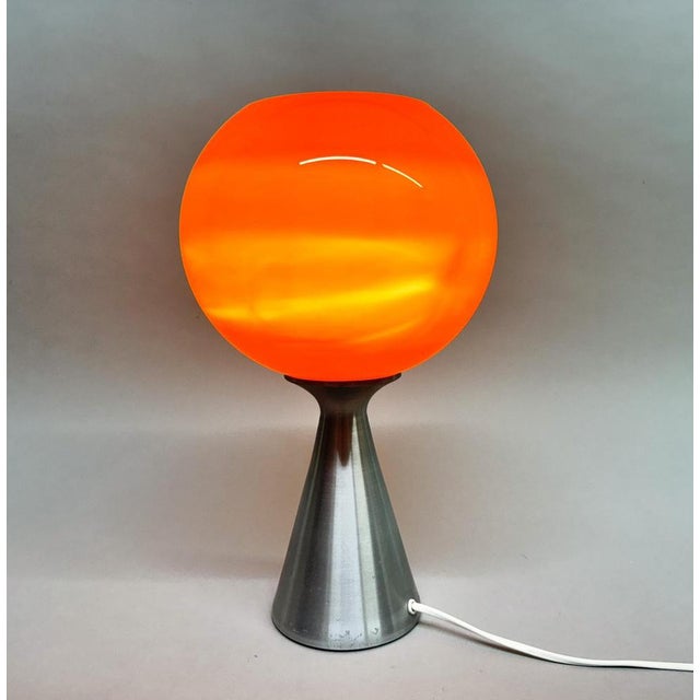 1970s Space Age Table Lamp by Aloys Gangkofner for Erco, 1970s For Sale - Image 5 of 12