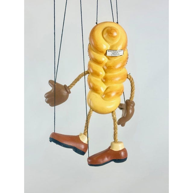 Vintage Handcrafted German Challah Bread Marionette Puppet, 1970s For Sale - Image 6 of 12