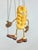 Vintage Handcrafted German Challah Bread Marionette Puppet, 1970s For Sale - Image 6 of 12