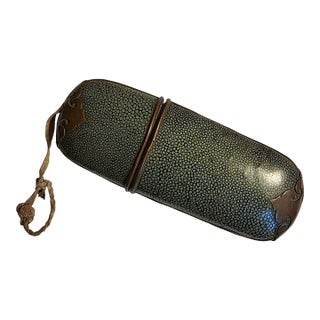 Antique Shagreen Eyeglass Case For Sale