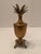 Brass Brass Lidded Pineapple Jars -a Pair For Sale - Image 8 of 10
