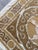 Mid-Century Modern Suzani Tablecloth — Decorative Vintage Embroidery, 4'7'' X 4'7'' For Sale - Image 3 of 10