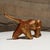 Japanese Nambu Tekki Handmade Cast-Iron Tiger Okimono Ornament For Sale - Image 4 of 12