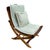Early 20th Century English Folding Veranda Bamboo Garden Chair For Sale - Image 4 of 6