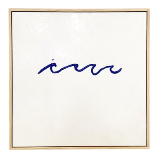 Abstract John O'Hara "Wave" Encaustic Painting For Sale