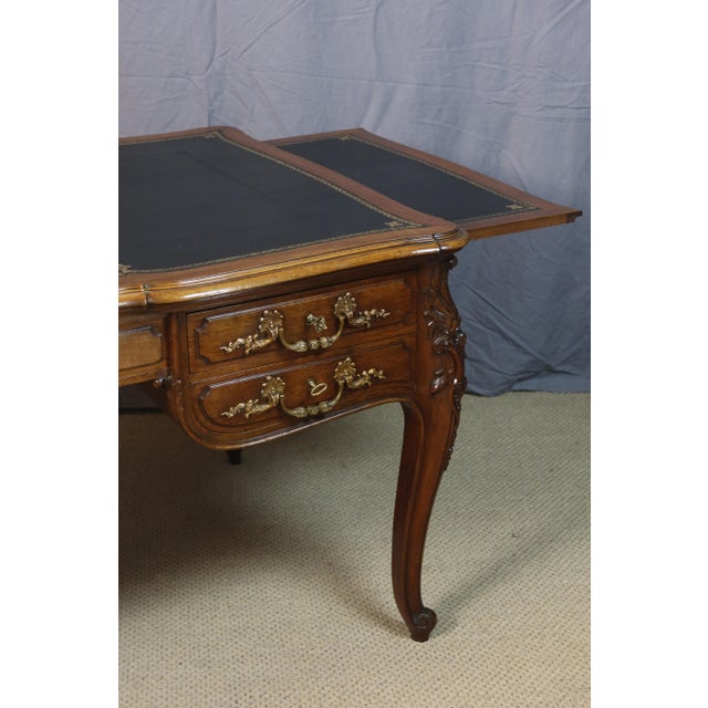 Louis XV Style Walnut Desk For Sale - Image 11 of 15