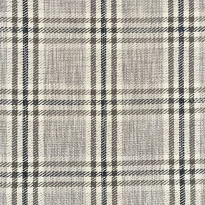Schumacher X Vogue Living Mariga Fabric in Grisaille