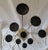 Metal Modernist Chrome and Wrought Iron Floor Length Candelabra in the Style of Bertoia For Sale - Image 7 of 11
