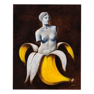 Rafal Olbinski, Nude, Venus, 2000s, Giclee Print For Sale