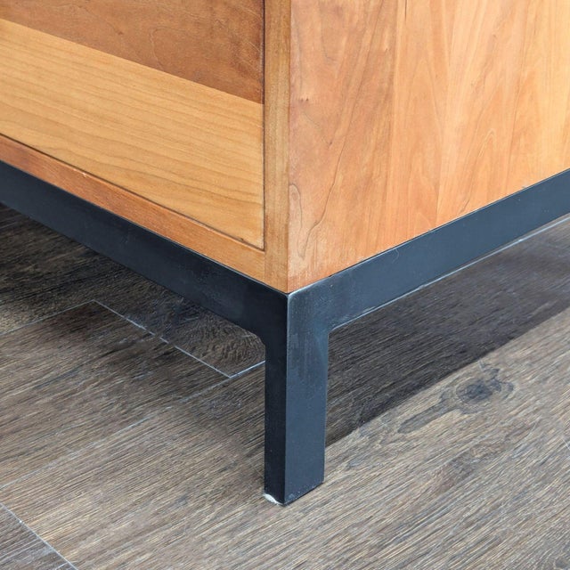 Room & Board Custom Bar Cabinet With Wine Rack For Sale - Image 14 of 14