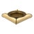 Tommaso Barbi, Mid-Century Brass Ashtray, Italy 1970 For Sale