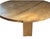 Sculptural Teak Wood Round Table, Expressive Natural Grain, Modern Organic For Sale - Image 6 of 9