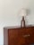 Large modernist ceramic table lamp designed by famed ceramicist duo Jane and Gordon Martz for Marshall Studios. Color is a...