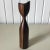 Danish Modern Hand Turned Rosewood Candlestick For Sale In Dallas - Image 6 of 6