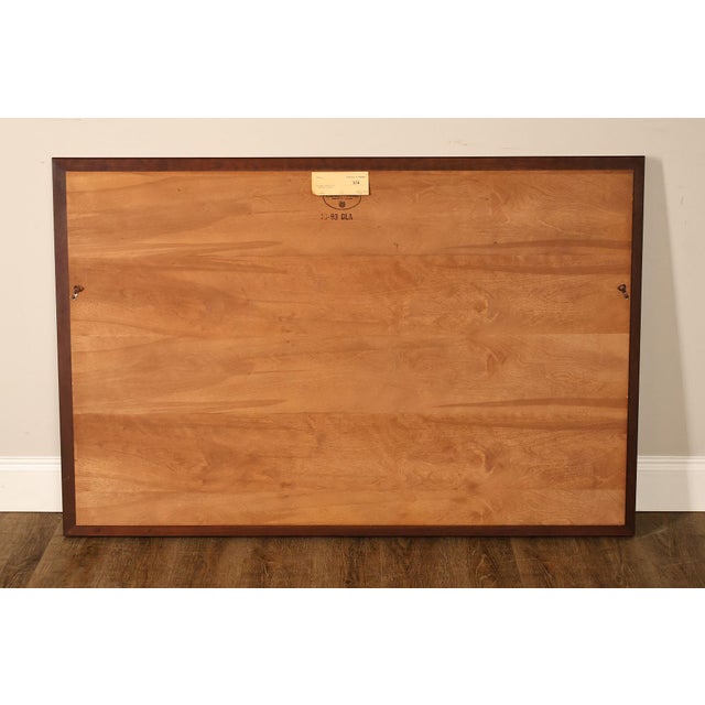 Late 20th Century Henkel Harris Traditional Cherry Dresser Mirror For Sale - Image 15 of 18