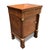 Traditional Antique Empire Walnut Bedside Table For Sale - Image 3 of 9