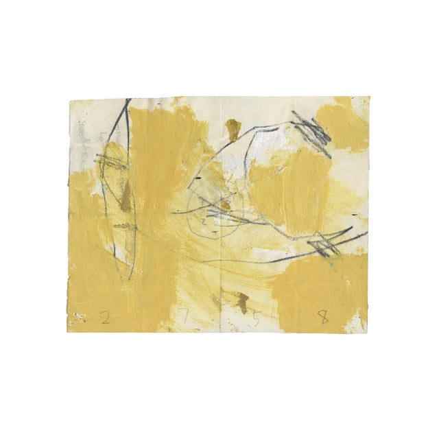 "Wd2758 (Mona)" Abstract Work on Paper by M. P. Landis - Warehouse Drawing Series For Sale