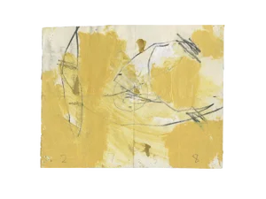"Wd2758 (Mona)" Abstract Work on Paper by M. P. Landis - Warehouse Drawing Series