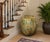 Cream Vintage Italian Majolica Three-Armed Pear Planter Vase For Sale - Image 8 of 12