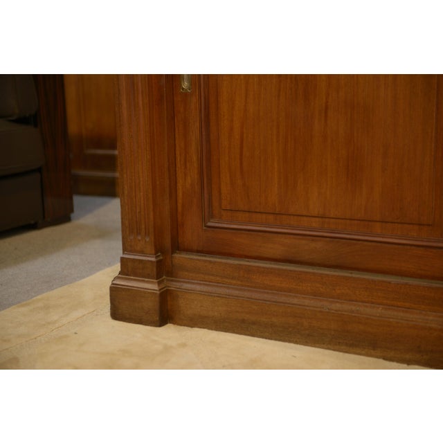 Wooden Workshop Cabinet with 3 Sliding Doors, 1920s For Sale - Image 9 of 15