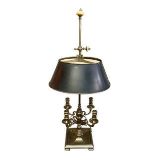 Vintage Chapman Brass Bouillotte Lamp For Sale